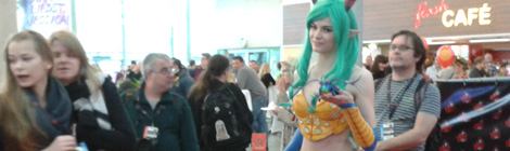 beautiful cosplayer at Vienna Comic Con 2015